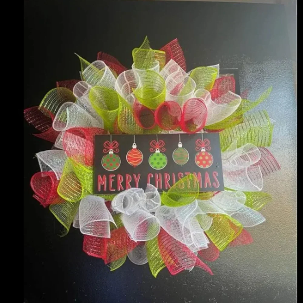 Handmade Christmas or Holiday Wreath!